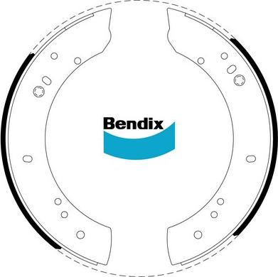 Bendix-AU BS1092 - Kit ganasce freno autozon.pro