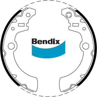 Bendix-AU BS1820 - Kit ganasce freno autozon.pro