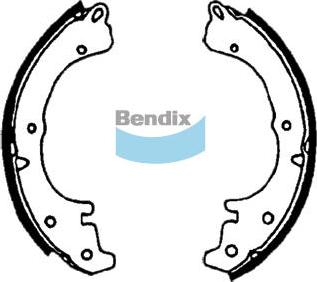 Bendix-AU BS1379 - Kit ganasce freno autozon.pro