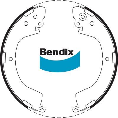 Bendix-AU BS1759 - Kit ganasce freno autozon.pro