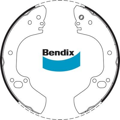 Bendix-AU BS1757 - Kit ganasce freno autozon.pro