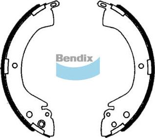 Bendix-AU BS1760 - Kit ganasce freno autozon.pro