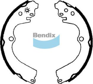 Bendix-AU BS1730 - Kit ganasce freno autozon.pro