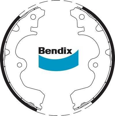 Bendix-AU BS1731 - Kit ganasce freno autozon.pro