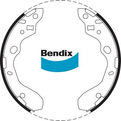 Bendix-AU BS1771 - Kit ganasce freno autozon.pro