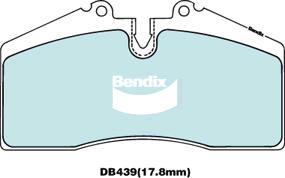 Bendix-AU DB439 ULT - Kit pastiglie freno, Freno a disco autozon.pro