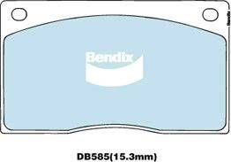 Bendix-AU DB585 ULT - Kit pastiglie freno, Freno a disco autozon.pro