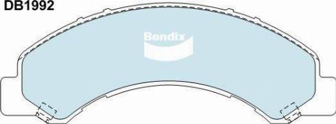 Bendix-AU DB1992 HD - Kit pastiglie freno, Freno a disco autozon.pro