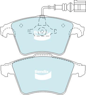 Bendix-AU DB1947 HD - Kit pastiglie freno, Freno a disco autozon.pro