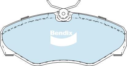 Bendix-AU DB1962 EURO+ - Kit pastiglie freno, Freno a disco autozon.pro