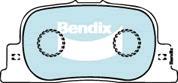 Bendix-AU DB1434 GCT - Kit pastiglie freno, Freno a disco autozon.pro