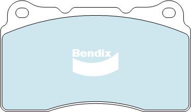 Bendix-AU DB1695 EURO+ - Kit pastiglie freno, Freno a disco autozon.pro