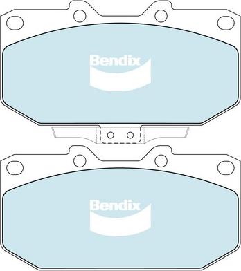 Bendix-AU DB1170 GCT - Kit pastiglie freno, Freno a disco autozon.pro