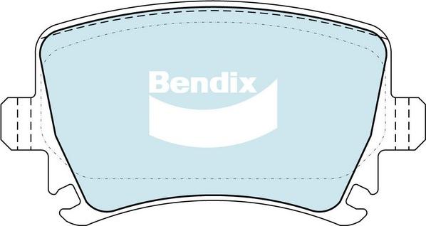 Bendix-AU DB1865 ULT+ - Kit pastiglie freno, Freno a disco autozon.pro