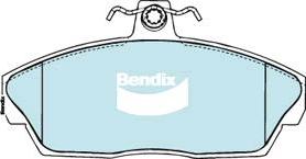 Bendix-AU DB1360 -4WD - Kit pastiglie freno, Freno a disco autozon.pro