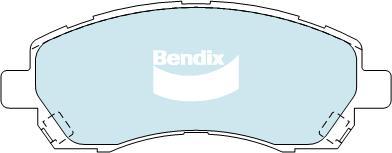 Bendix-AU DB1363 -4WD - Kit pastiglie freno, Freno a disco autozon.pro