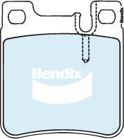 Bendix-AU DB1241 EURO+ - Kit pastiglie freno, Freno a disco autozon.pro