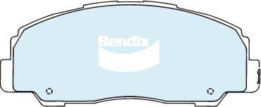 Bendix-AU DB1212 -4WD - Kit pastiglie freno, Freno a disco autozon.pro