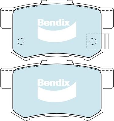 Bendix-AU DB1230 GCT - Kit pastiglie freno, Freno a disco autozon.pro