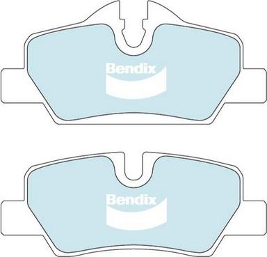 Bendix-AU DB2494 EURO+ - Kit pastiglie freno, Freno a disco autozon.pro