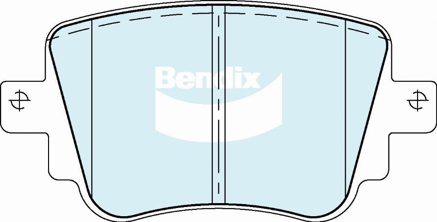 Bendix-AU DB2626 EURO+ - Kit pastiglie freno, Freno a disco autozon.pro