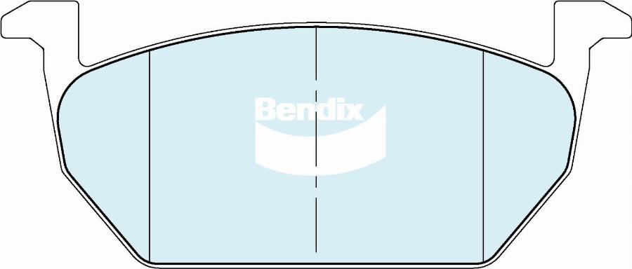 Bendix-AU DB2622 EURO+ - Kit pastiglie freno, Freno a disco autozon.pro