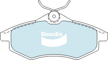 Bendix-AU DB2042 EURO+ - Kit pastiglie freno, Freno a disco autozon.pro