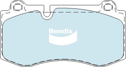 Bendix-AU DB2057 HD - Kit pastiglie freno, Freno a disco autozon.pro