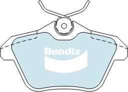 Bendix-AU DB2038 HD - Kit pastiglie freno, Freno a disco autozon.pro