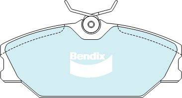 Bendix-AU DB2029 HD - Kit pastiglie freno, Freno a disco autozon.pro