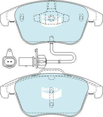 Bendix-AU DB2184 HD - Kit pastiglie freno, Freno a disco autozon.pro