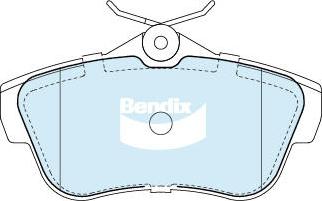 Bendix-AU DB2327 HD - Kit pastiglie freno, Freno a disco autozon.pro