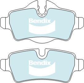 Bendix-AU DB2214 EURO+ - Kit pastiglie freno, Freno a disco autozon.pro