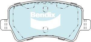 Bendix-AU DB2234 HD - Kit pastiglie freno, Freno a disco autozon.pro