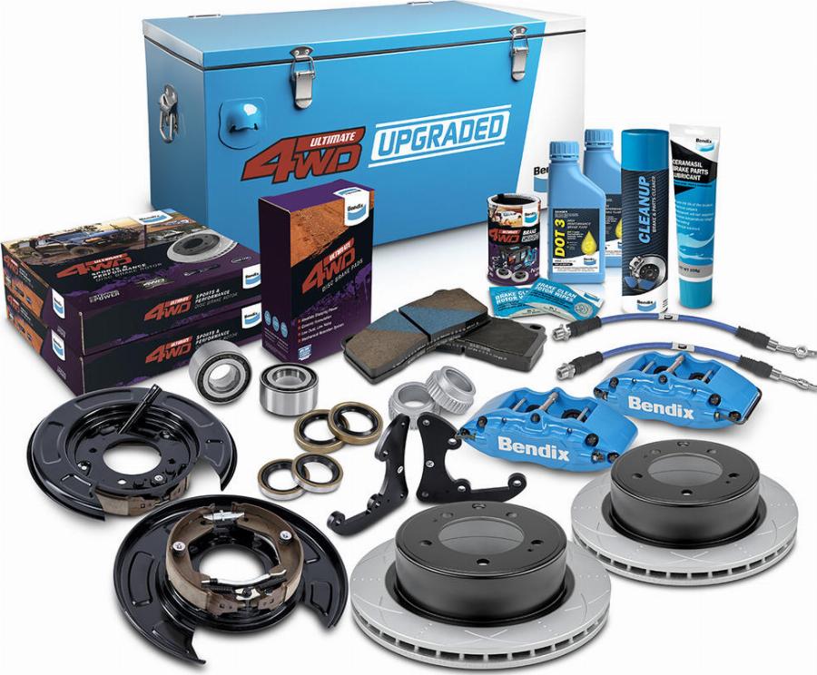 Bendix-AU U4WD-BBUK334R - Kit freno per elevate prestazioni autozon.pro