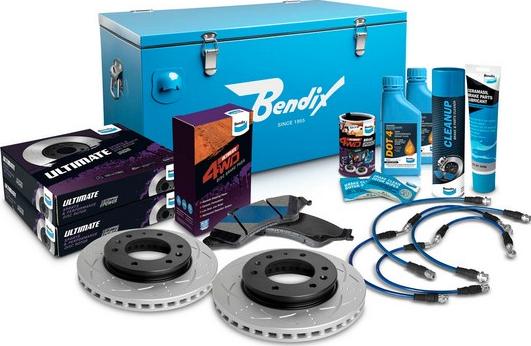 Bendix-AU U4WD-BUK9+4 - Kit freno per elevate prestazioni autozon.pro