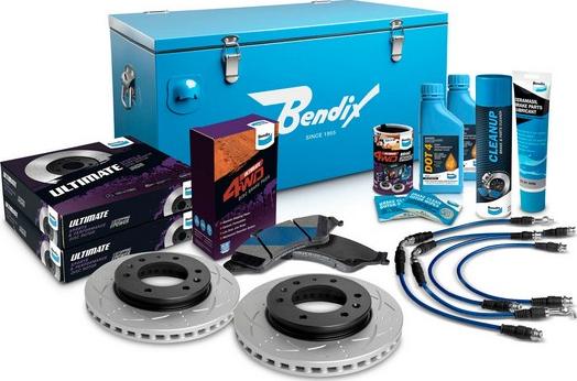 Bendix-AU U4WD-BUK9+2 - Kit freno per elevate prestazioni autozon.pro