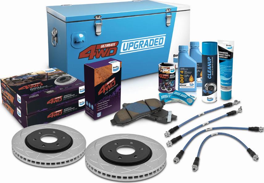 Bendix-AU U4WD-BUK52+2 - Kit freno per elevate prestazioni autozon.pro