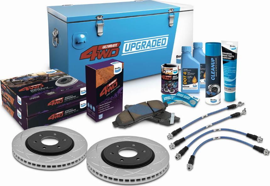 Bendix-AU U4WD-BUK5+2 - Kit freno per elevate prestazioni autozon.pro