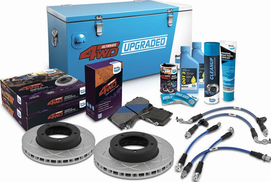 Bendix-AU U4WD-BUK69+2 - Kit freno per elevate prestazioni autozon.pro