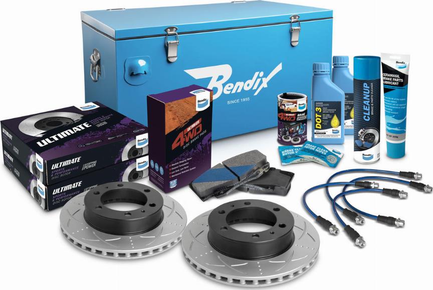 Bendix-AU U4WD-BUK6+4 - Kit freno per elevate prestazioni autozon.pro