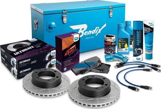 Bendix-AU U4WD-BUK6+2 - Kit freno per elevate prestazioni autozon.pro