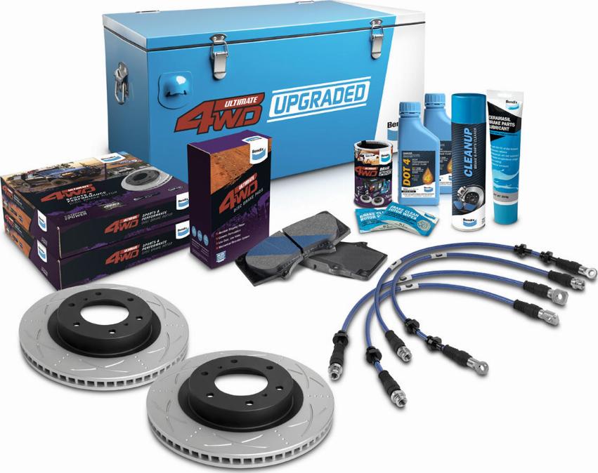 Bendix-AU U4WD-BUK81 - Kit freno per elevate prestazioni autozon.pro