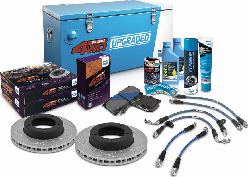 Bendix-AU U4WD-BUK30+2 - Kit freno per elevate prestazioni autozon.pro