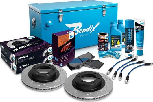 Bendix-AU U4WD-BUK33+2 - Kit freno per elevate prestazioni autozon.pro