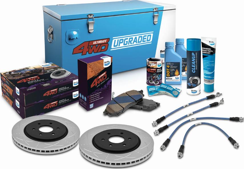 Bendix-AU U4WD-BUK22+2 - Kit freno per elevate prestazioni autozon.pro