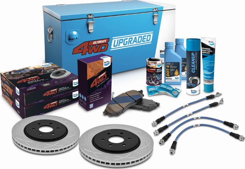 Bendix-AU U4WD-BUK2+2 - Kit freno per elevate prestazioni autozon.pro