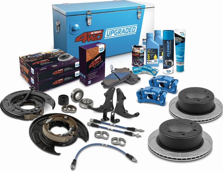 Bendix-AU U4WD-D2D309R - Kit freno per elevate prestazioni autozon.pro