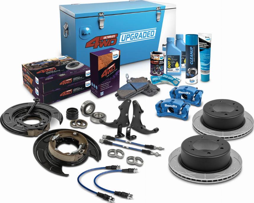 Bendix-AU U4WD-D2D306R - Kit freno per elevate prestazioni autozon.pro