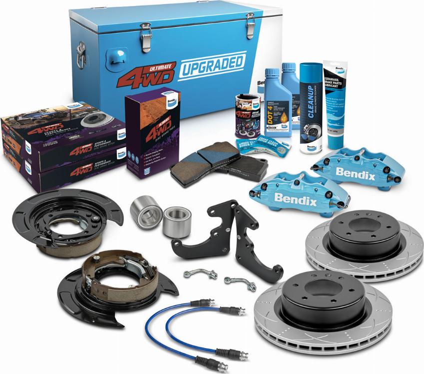 Bendix-AU U4WD-D2D300R4P - Kit freno per elevate prestazioni autozon.pro